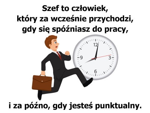 Punktualność w pracy